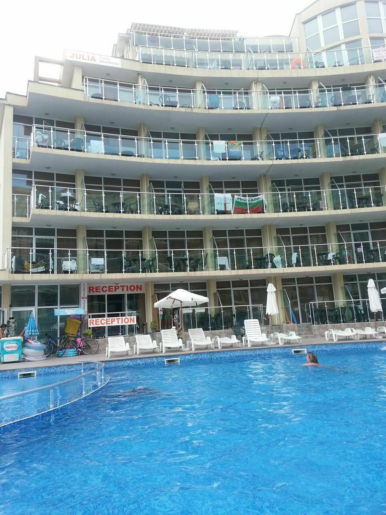 Julia Family - Menada Apartments Słoneczny Brzeg Zewnętrze zdjęcie